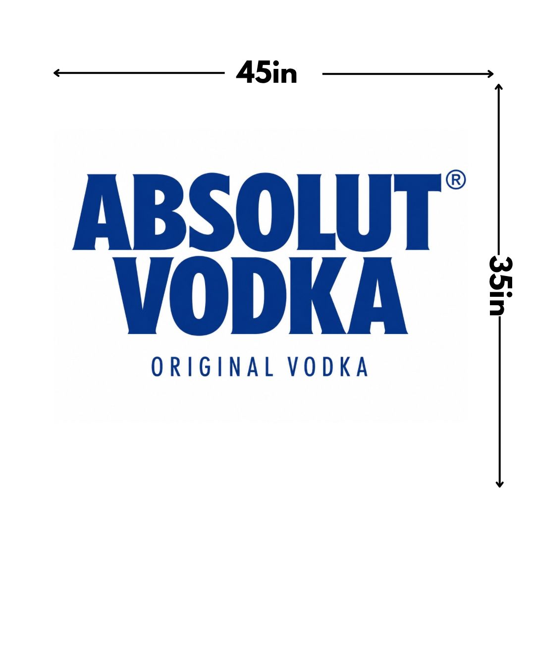 ABSOLUT VODKA  flag